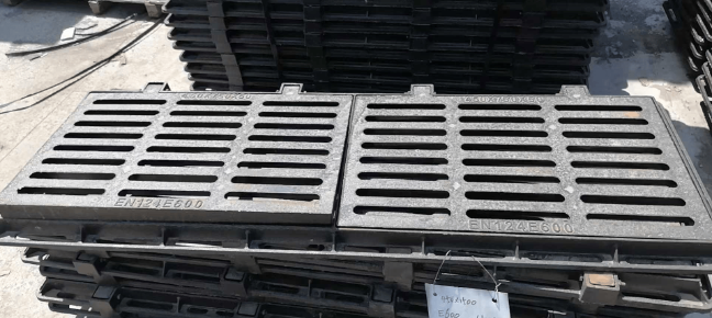 鱼峰球墨铸铁连体双篦展示