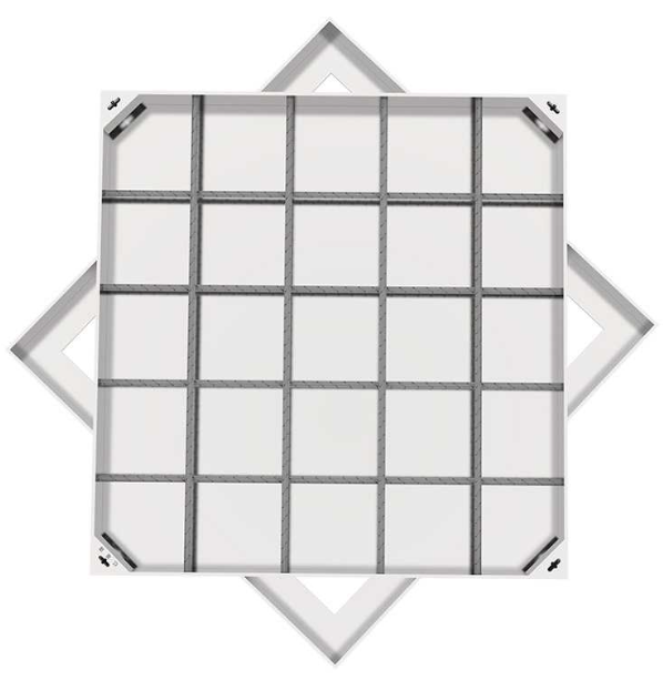 鱼峰不锈钢方井展示